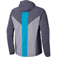 Mizuno CHAQUETA RUNNING HOMBRE Tech Thermal Charge Hdd Jkt(M) vista trasera