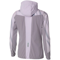 Mizuno CHAQUETA RUNNING MUJER Active Alpha Hodded Jacket vista trasera