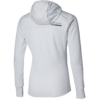 Mizuno Chaqueta Running Mujer Active WL H FZ Hd LS Top(W) vista trasera