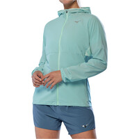 Mizuno CHAQUETA RUNNING MUJER Alpha Jacket(W) vista frontal
