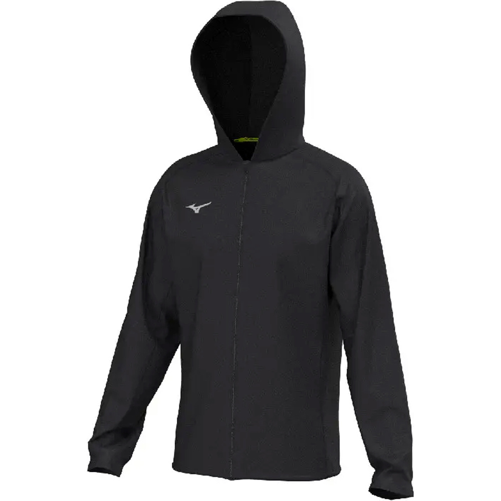 Mizuno CHAQUETA RUNNING MUJER BNRF Micro Hoodie Jacket W vista frontal