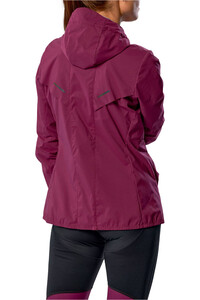 Mizuno CHAQUETA RUNNING MUJER Tech Thermal Charge Hdd Jkt vista trasera