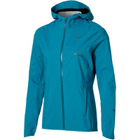 Mizuno CHAQUETA TRAIL RUNNING MUJER Trail Waterproof 20K Hooded Jacket vista frontal