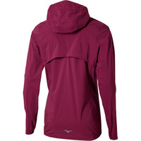 Mizuno CHAQUETA TRAIL RUNNING MUJER Waterproof 20K ER Jacket vista trasera