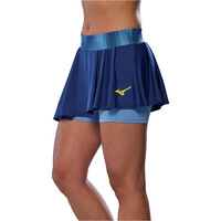 Mizuno falda tenis TENNIS  FLYING SKIRT W vista frontal