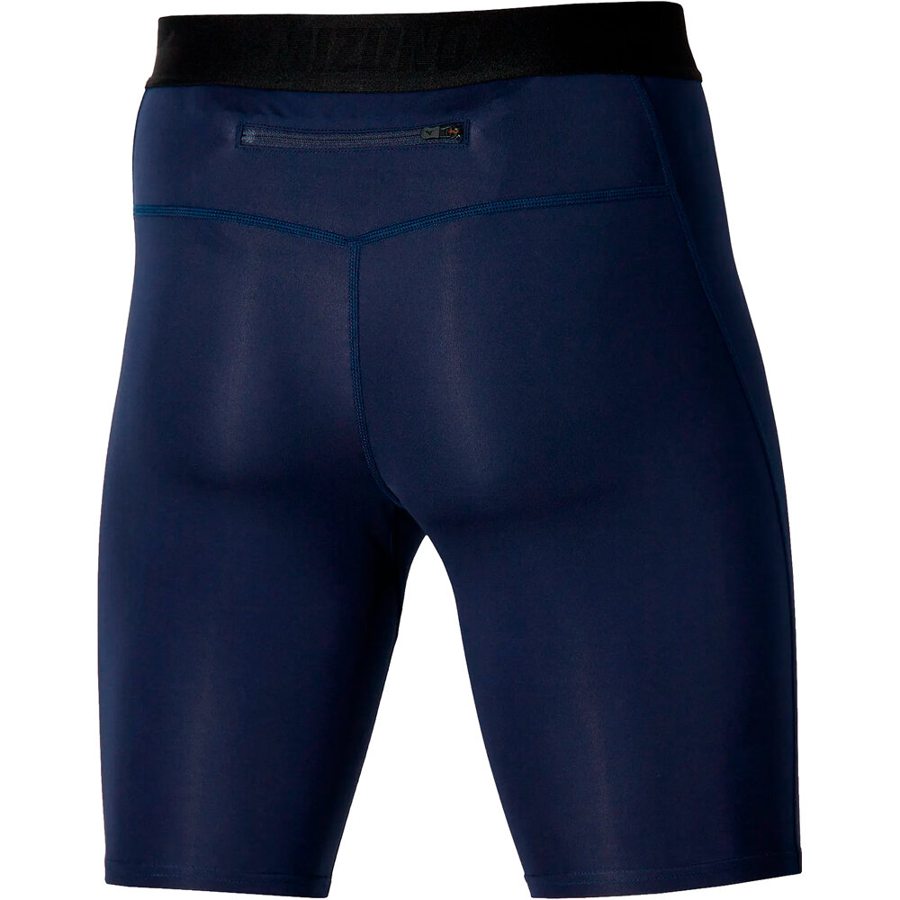 Mizuno malla corta running hombre Core Impulse Mid Tight(M) vista trasera