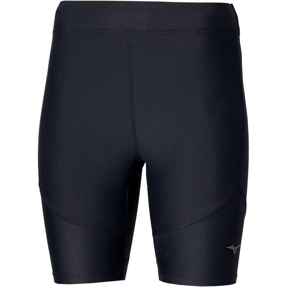 Mizuno malla corta running mujer Alpha Mid Tight vista detalle