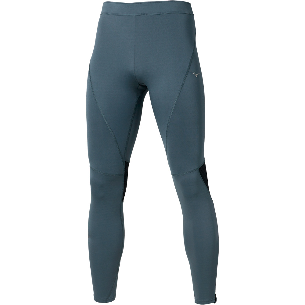 Mizuno malla larga running hombre Active Warmalite Long Tight vista frontal
