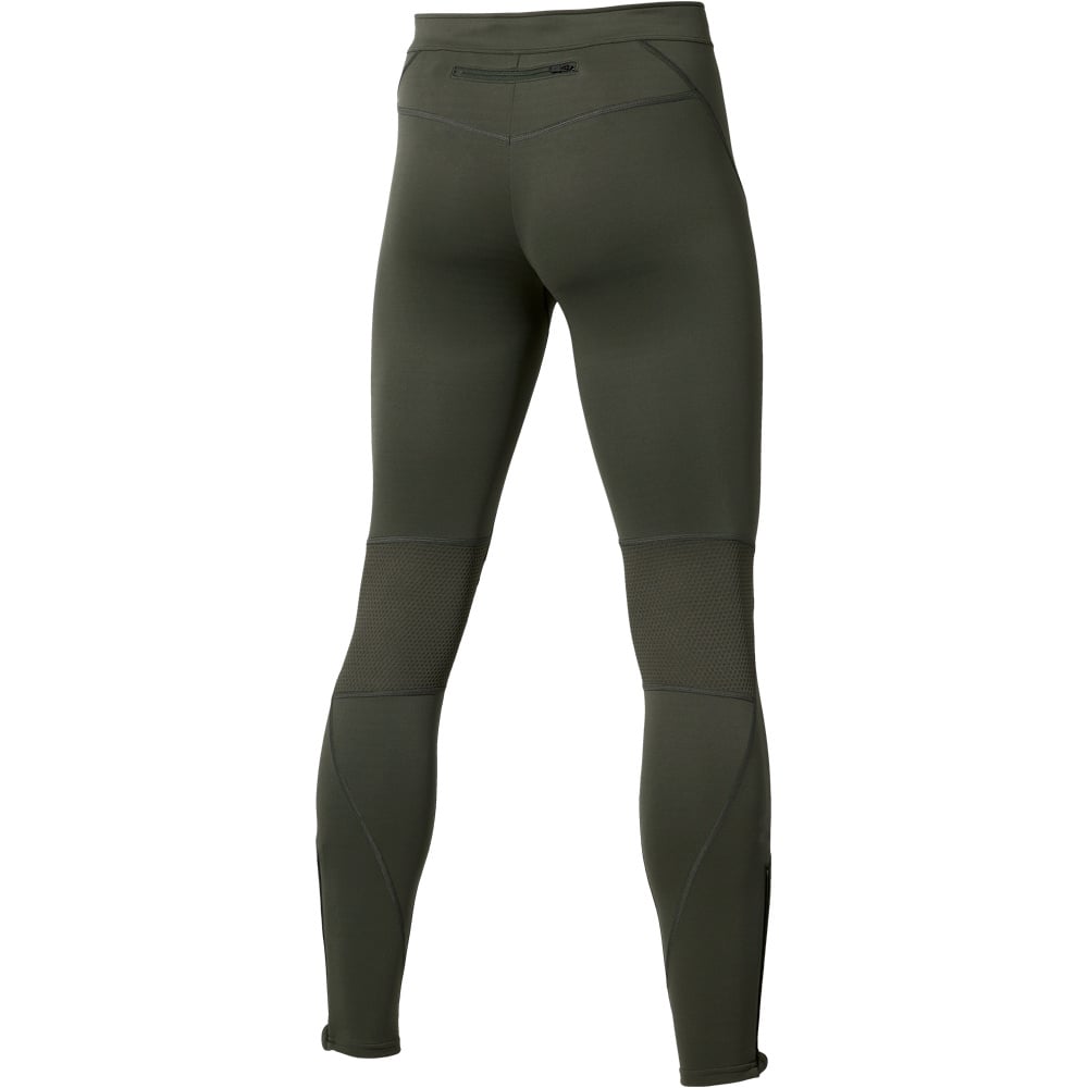 Mizuno malla larga running hombre Active Warmalite Long Tight vista trasera