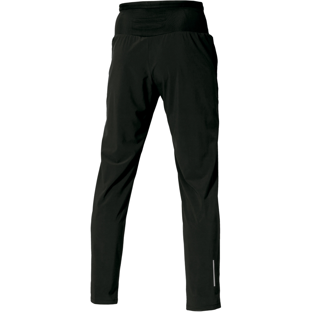 Mizuno malla larga running hombre Multi Pocket Long Pants vista trasera