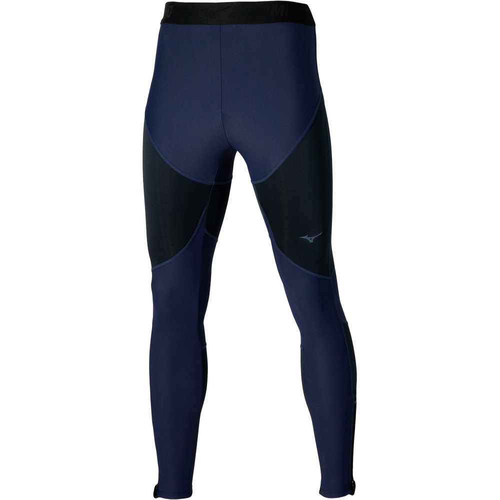 Mizuno malla larga running hombre Tech Thermal Charge L Tight vista frontal