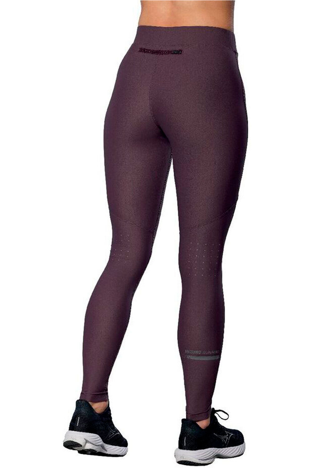 Mizuno malla larga running mujer Active Alpha Long Tights(W) vista trasera