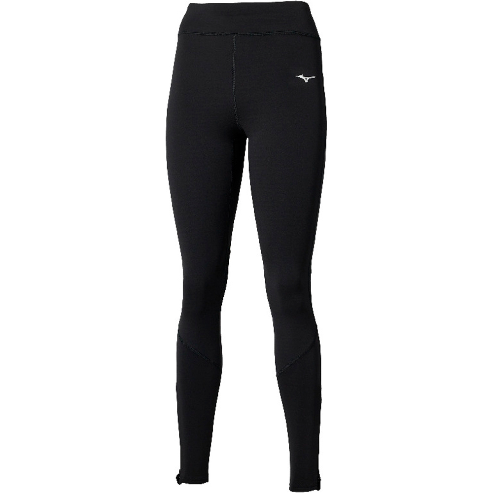 Mizuno malla larga running mujer Active Warmalite Long Tight(W) vista frontal