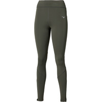 Mizuno malla larga running mujer Active Warmalite Long Tight(W) vista frontal