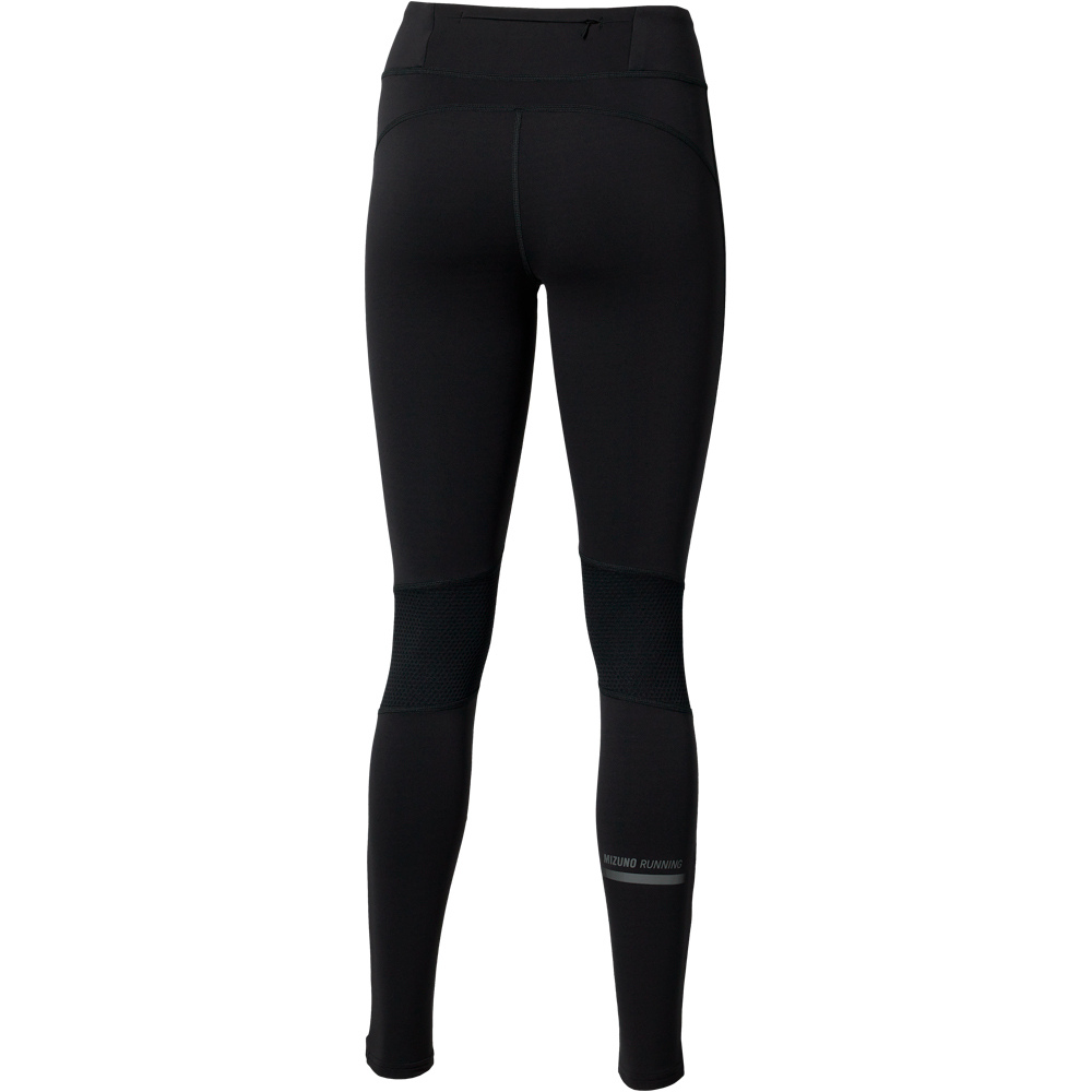 Mizuno malla larga running mujer Active Warmalite Long Tight(W) vista trasera