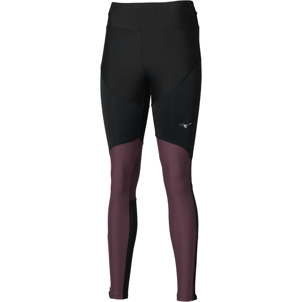 Mizuno malla larga running mujer Tech TC BT Long Tight(W) vista frontal