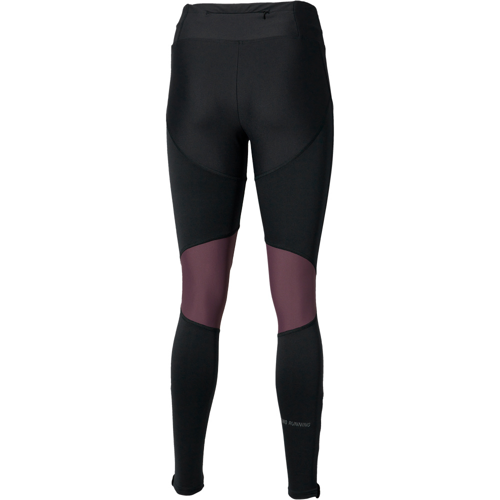 Mizuno malla larga running mujer Tech TC BT Long Tight(W) vista trasera
