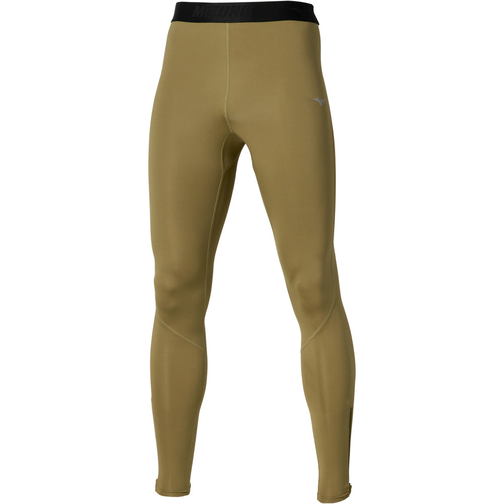 Mizuno mallas largas fitness hombre Core Impulse Long Tight vista frontal