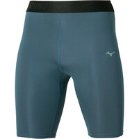 Mizuno mallas piratas fitness hombre Core Impulse Mid Tight vista frontal