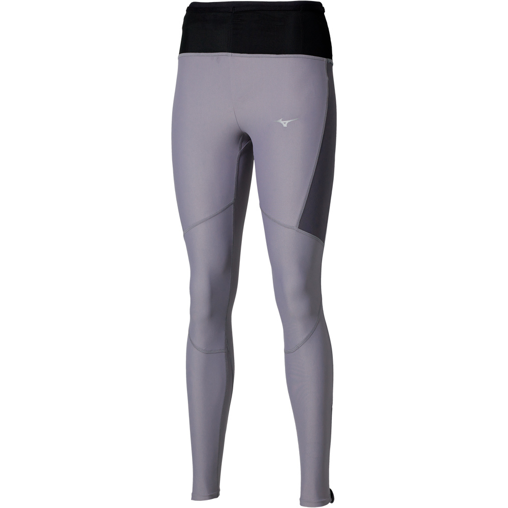 Mizuno mallas trail running cortas mujer Trail Multipocket L Tight vista frontal