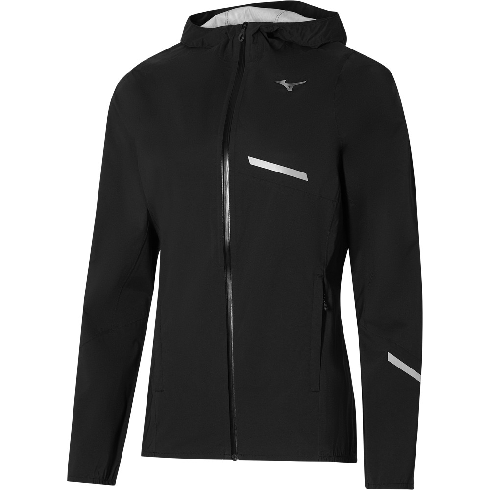 Mizuno Pantalon Chubasquero Trail Mujer Waterproof 20K ER Jacket(W) vista frontal