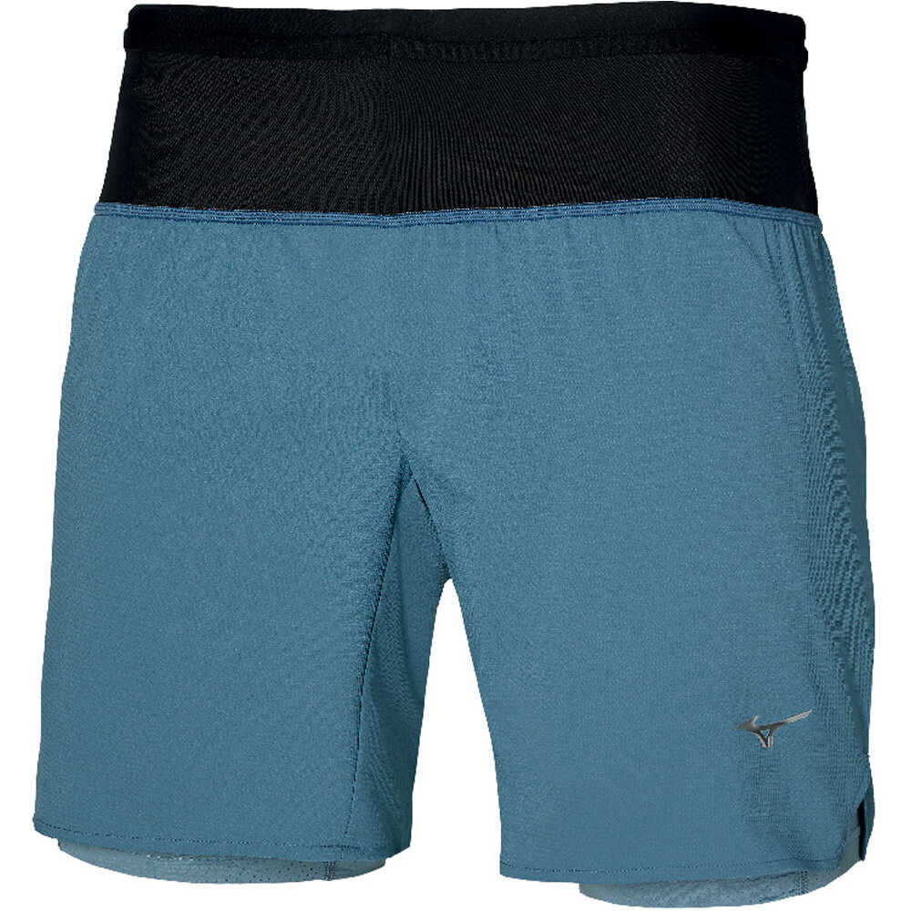 Mizuno pantalón running hombre Trail ER 2in1 Short vista frontal