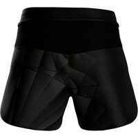 Mizuno pantalón running mujer Active Graphic Multi Pocket 4 Inches Short vista trasera