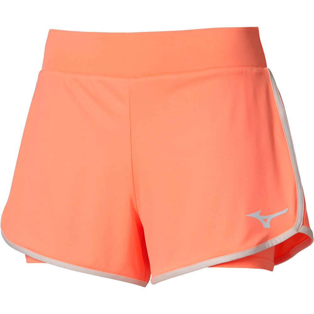 Mizuno pantalón running mujer Flex Short(W) vista frontal