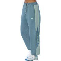 Mizuno pantalones y mallas largas fitness mujer Athletics Mizuno Sweat pant(W) vista frontal