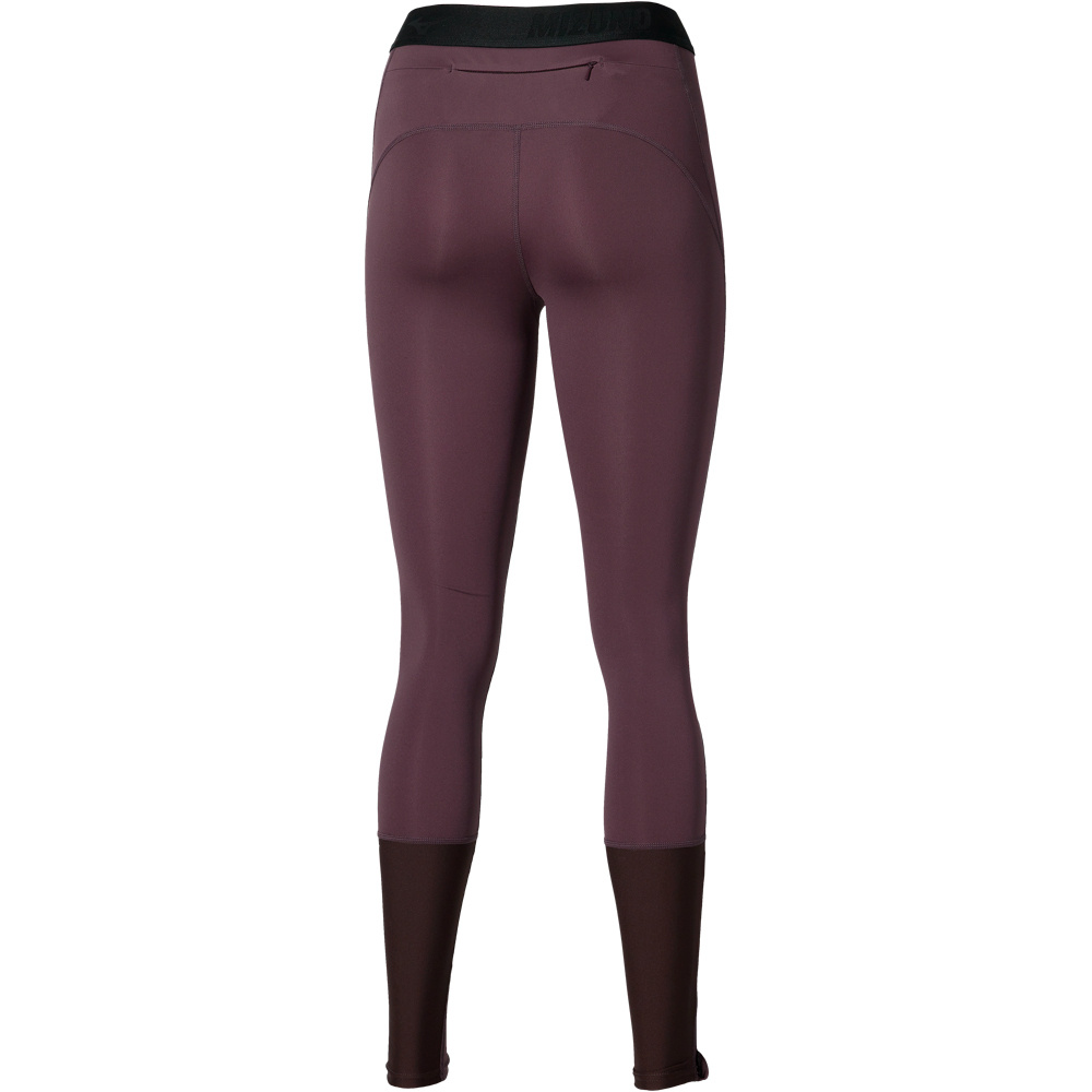 Mizuno pantalones y mallas largas fitness mujer Core Impulse Long Tight(W) vista trasera