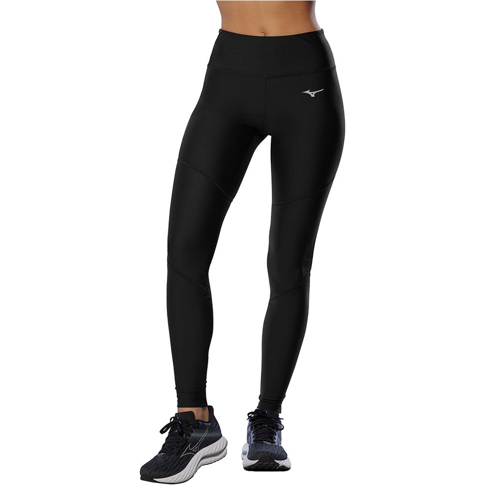 Mizuno pantalones y mallas largas fitness mujer Impulse Core Long Tight(W) vista frontal