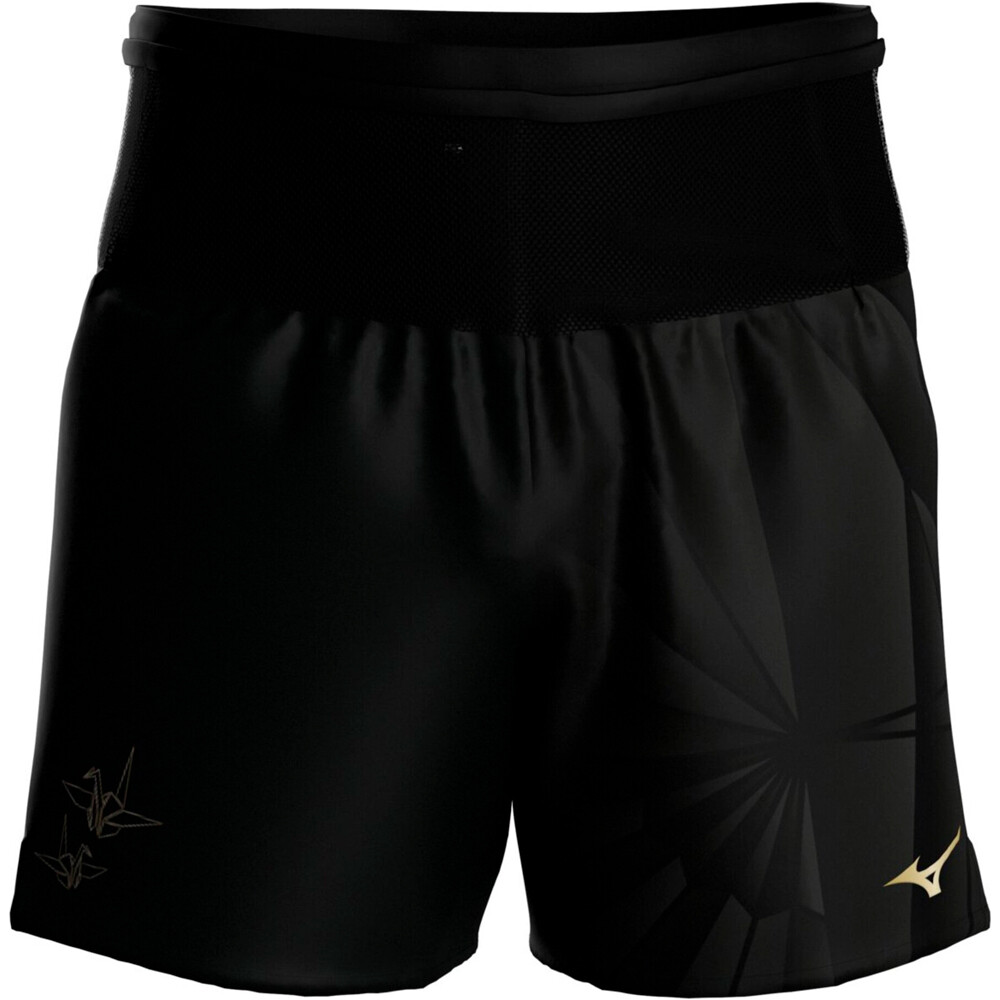 Mizuno pantaloneta técnica hombre Active Graphic Multi Pocket 7 Inches Short vista detalle