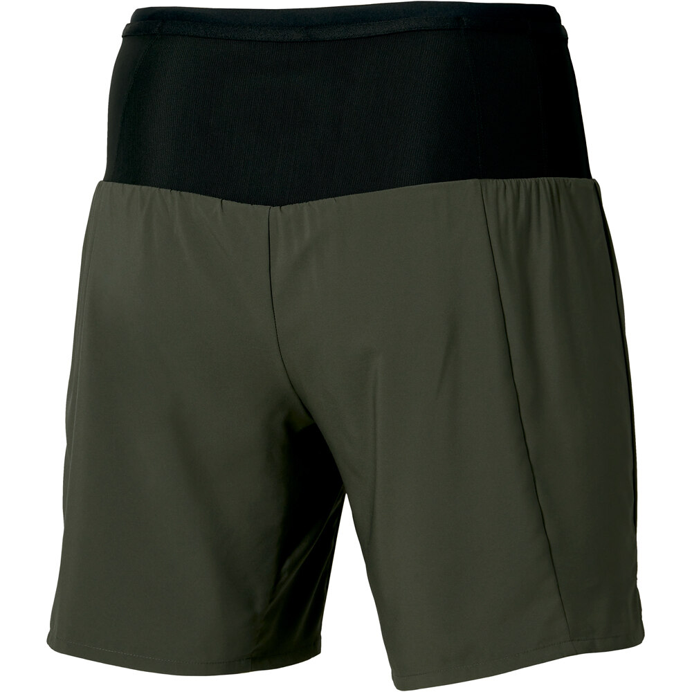 Mizuno pantaloneta técnica hombre Multi Pocket Short 2in1 vista trasera