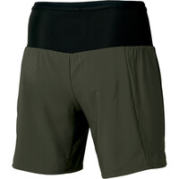 Mizuno pantaloneta técnica hombre Multi Pocket Short 2in1 vista trasera