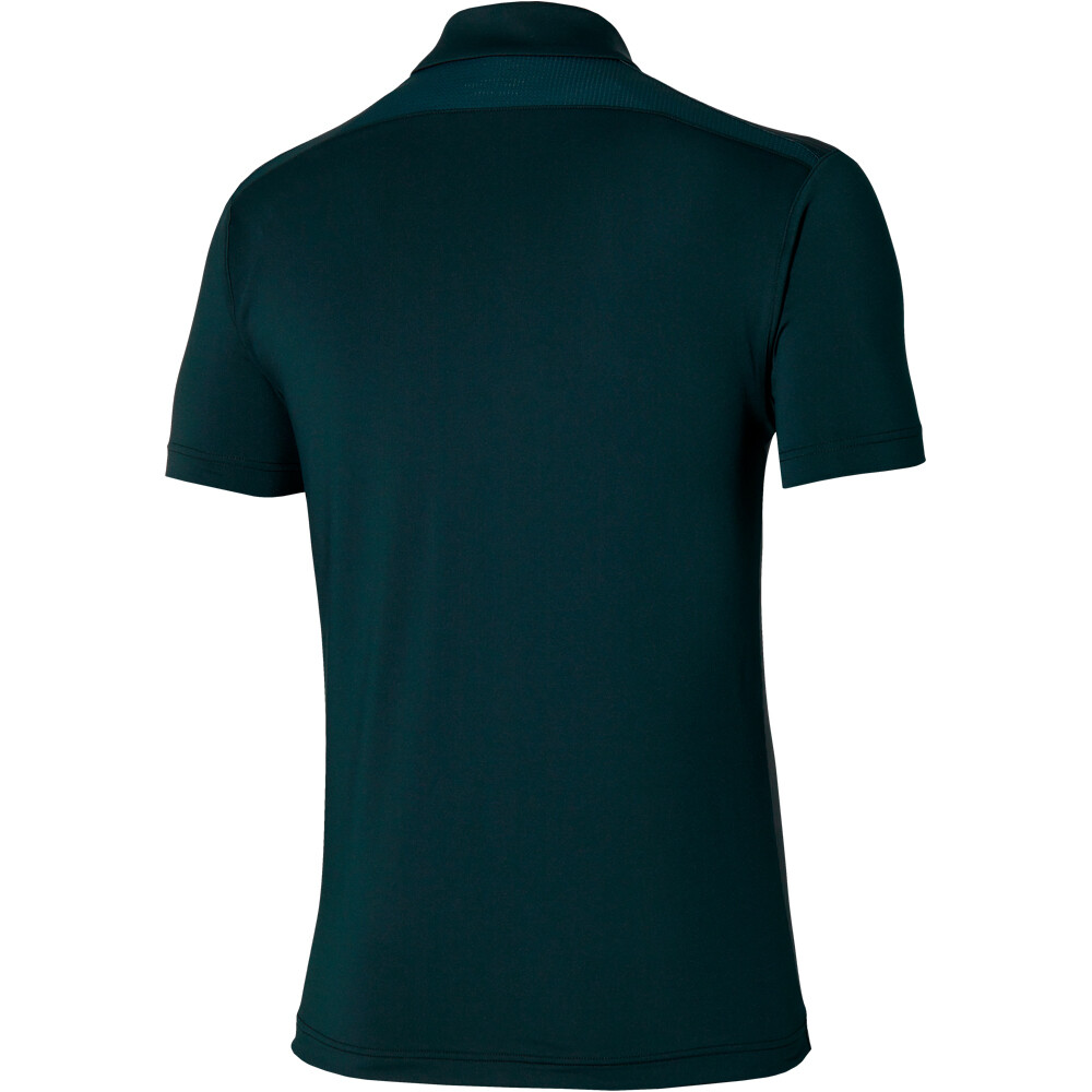 Mizuno polo tenis manga corta hombre Charge Shadow Polo vista trasera