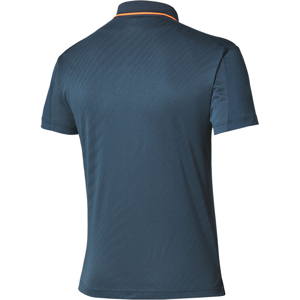 Mizuno polo tenis manga corta hombre Tennis Short Sleeve Polo vista trasera