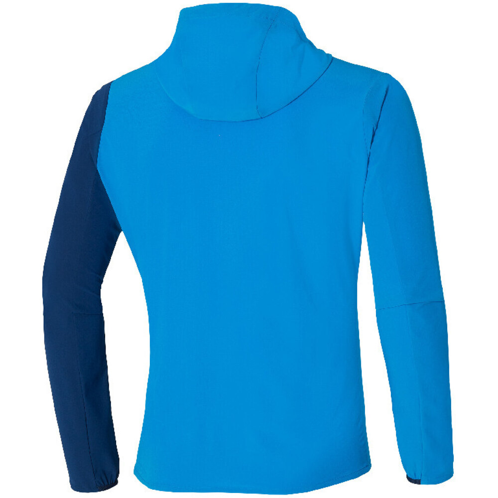 Mizuno sudadera tenis hombre Mugen Hooded Jacket vista trasera