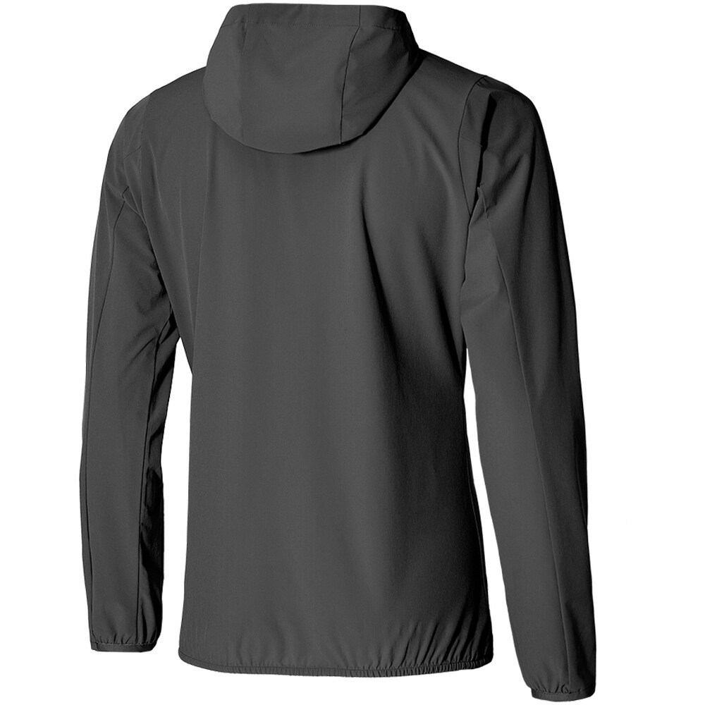 Mizuno sudadera tenis mujer Mugen Hooded Jacket (W) vista trasera