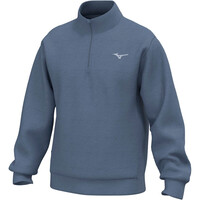 Mizuno sudaderas deportivas hombre Athletic 1/4 Zip top vista detalle