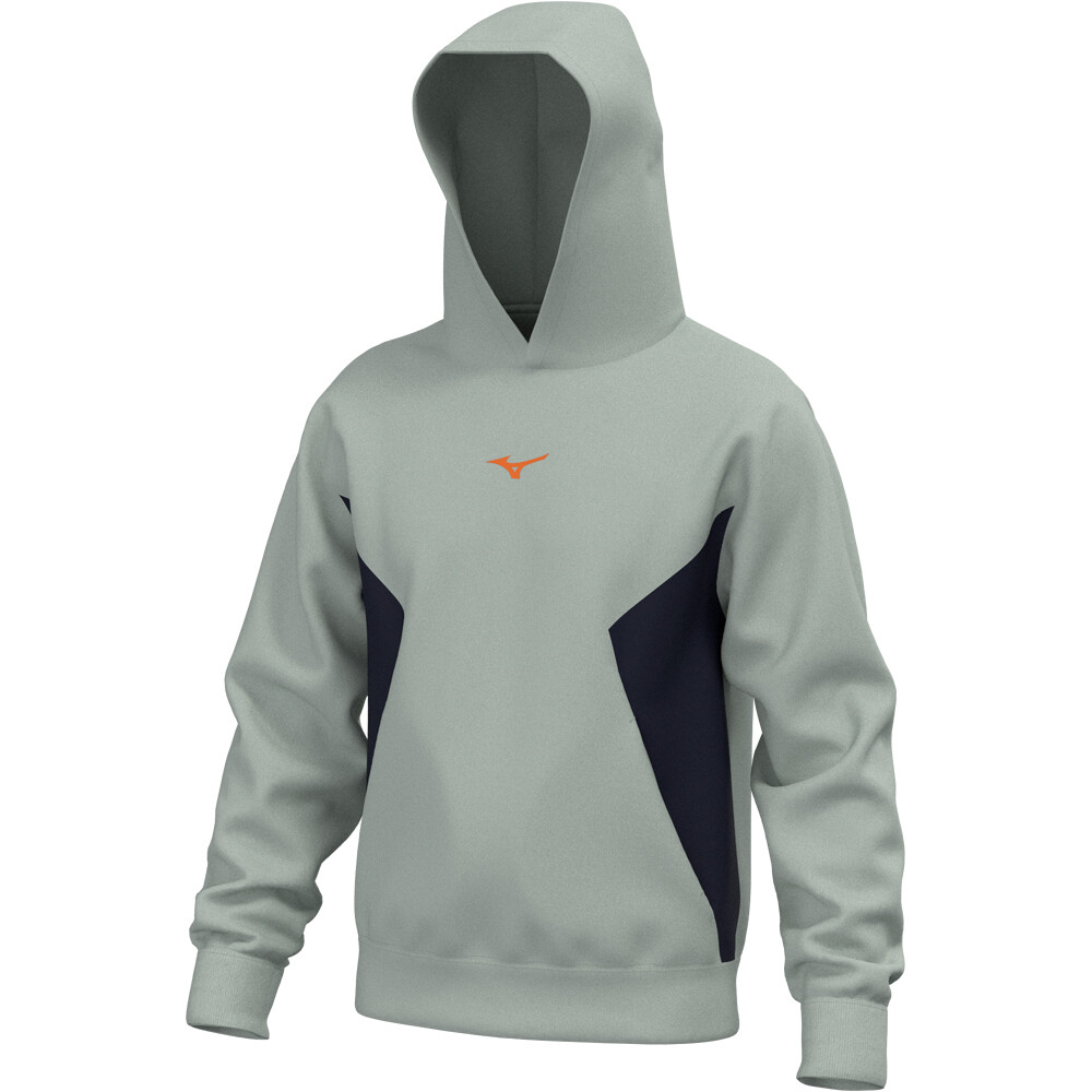 Mizuno sudaderas deportivas hombre Athletics Hoodie vista detalle