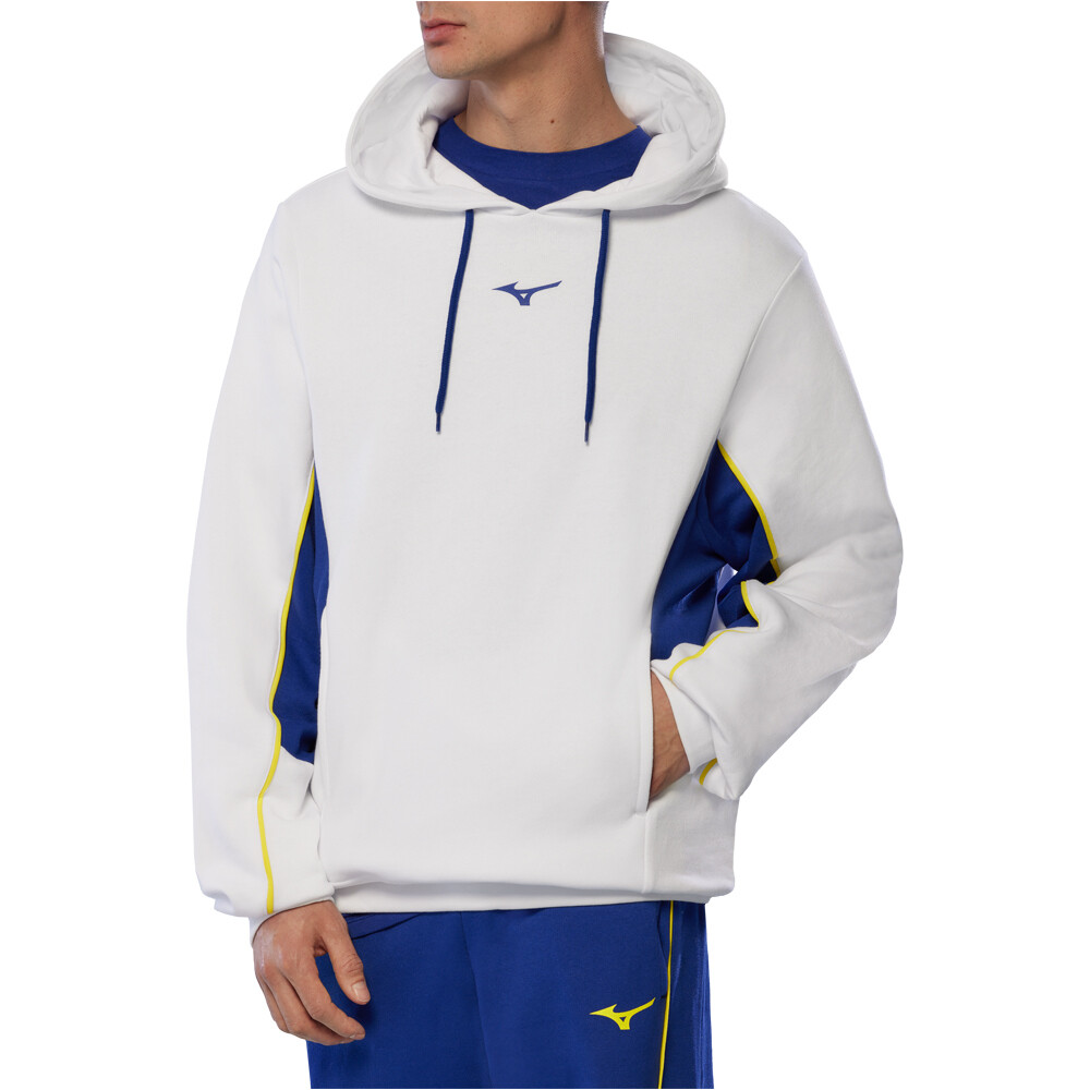 Mizuno sudaderas deportivas hombre Athletics Mizuno Hoody vista frontal