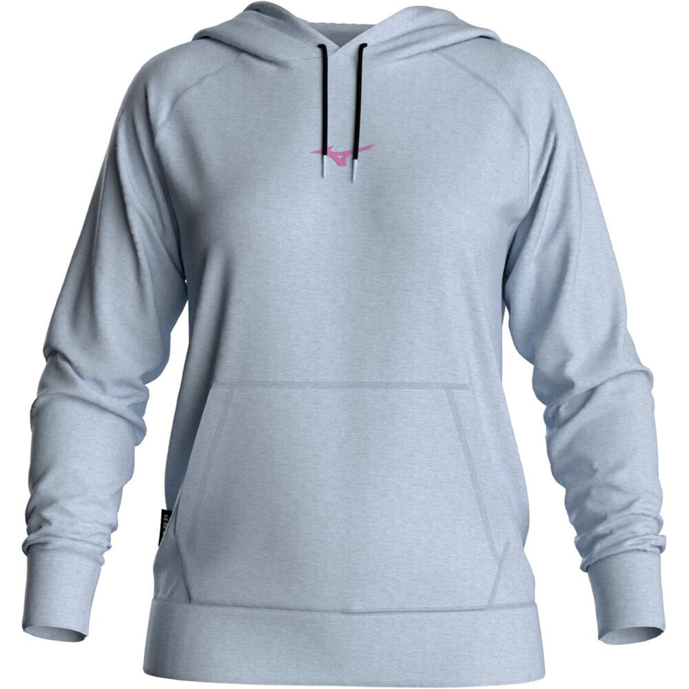 Mizuno sudaderas deportivas mujer Athletic Hoody vista frontal