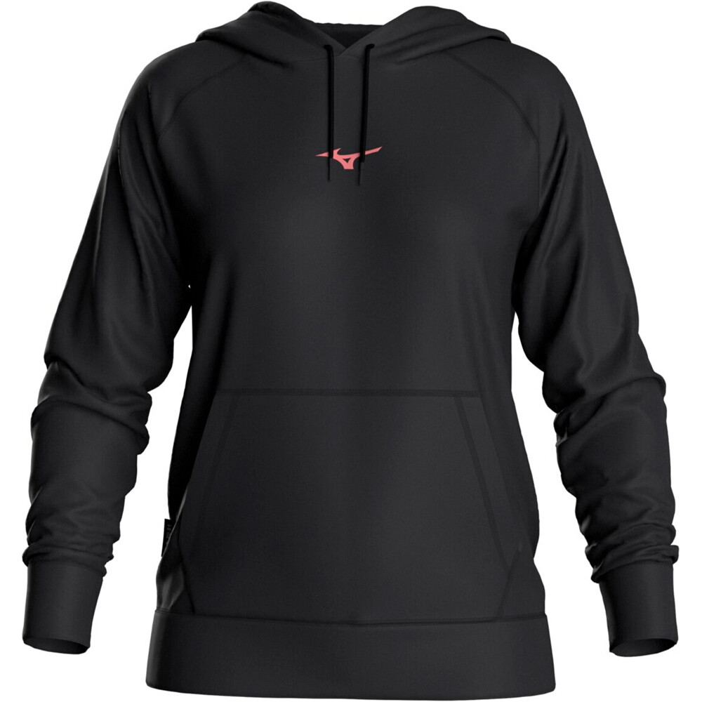 Mizuno sudaderas deportivas mujer Athletic Hoody vista frontal