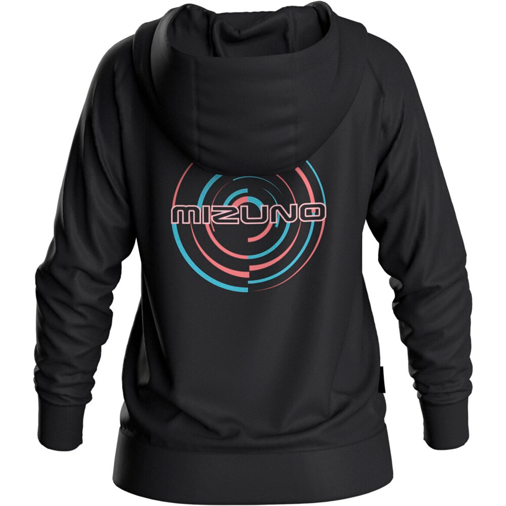 Mizuno sudaderas deportivas mujer Athletic Hoody vista trasera