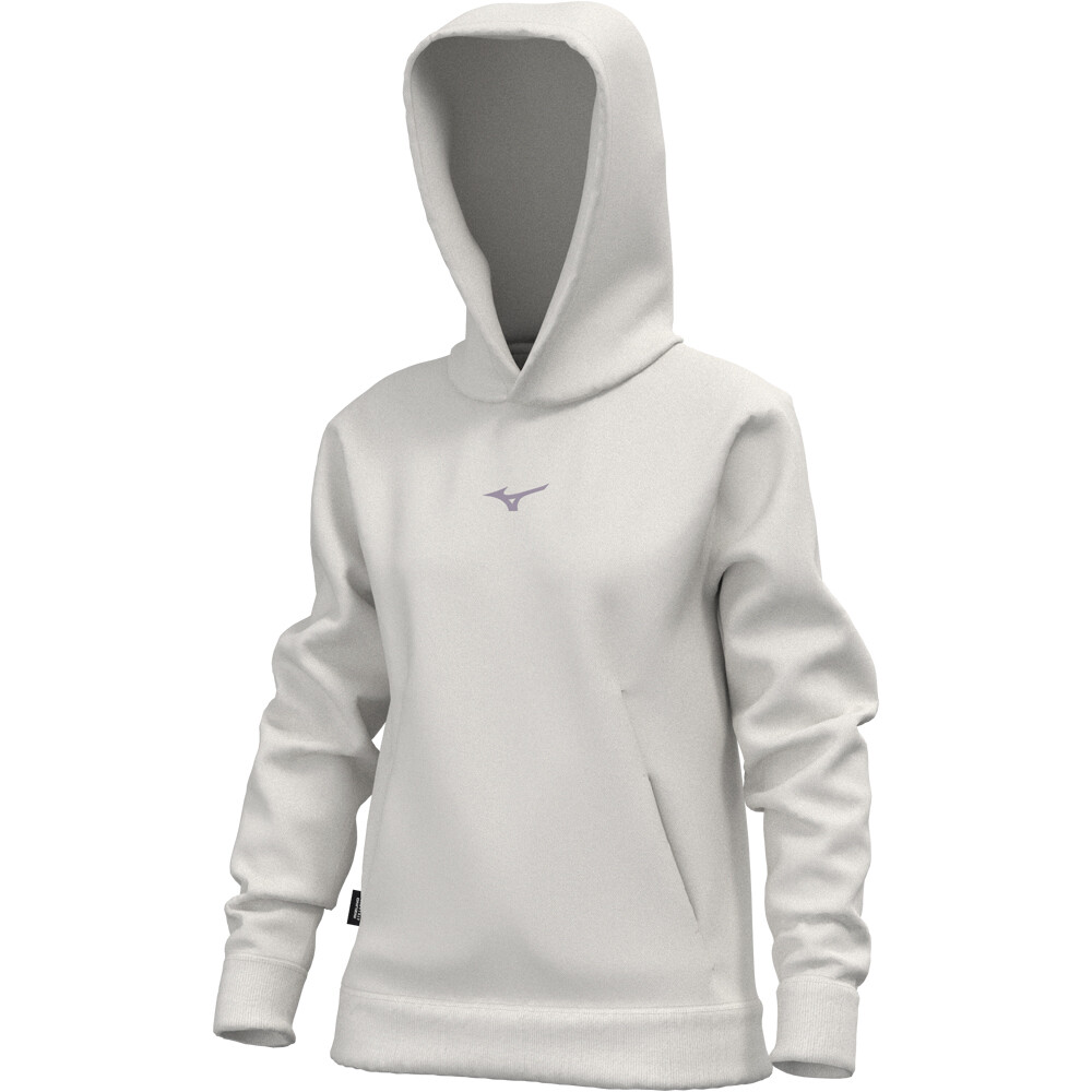 Mizuno sudaderas deportivas mujer Athletics Hoodie vista detalle