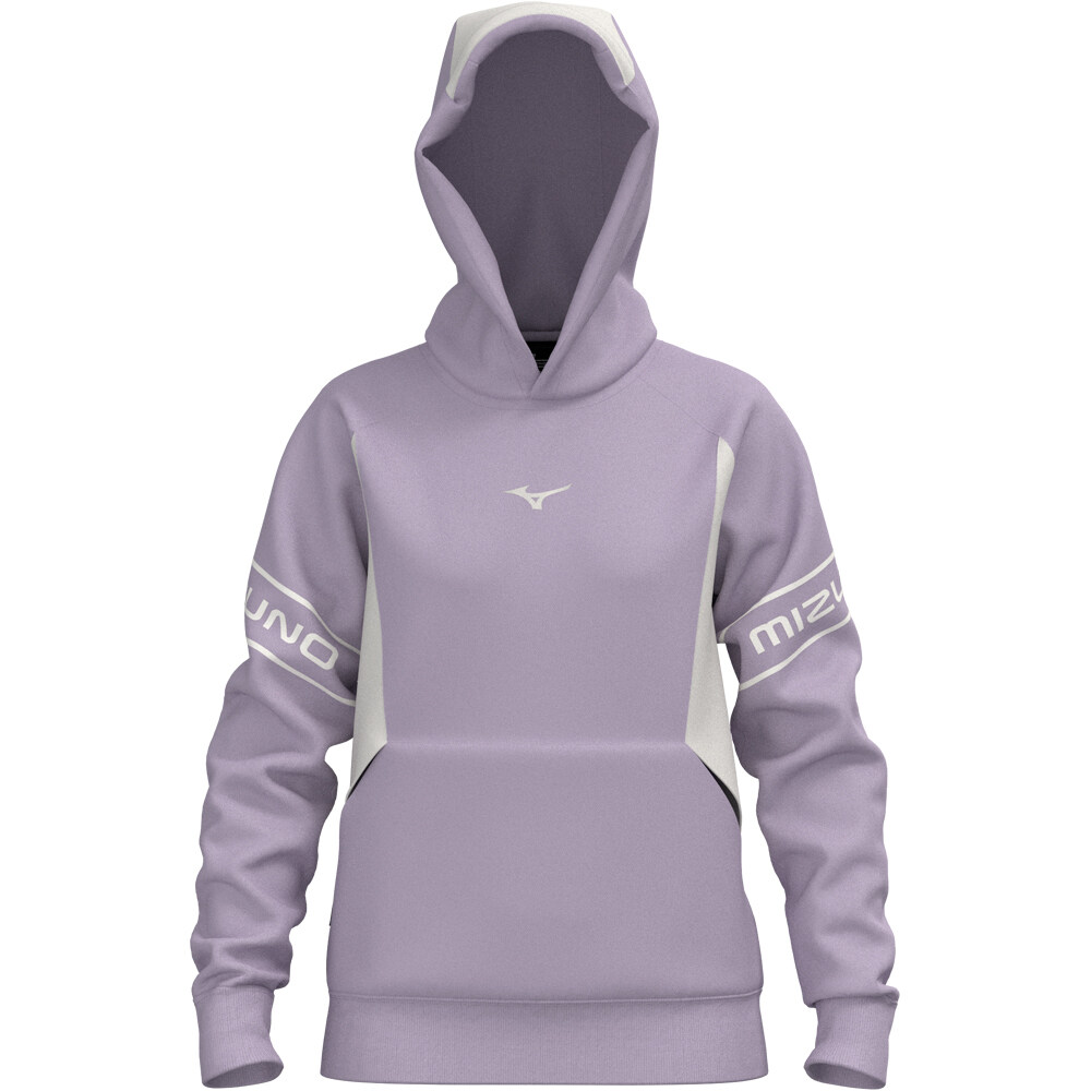 Mizuno sudaderas deportivas mujer Athletics Mizuno Hoodie vista detalle