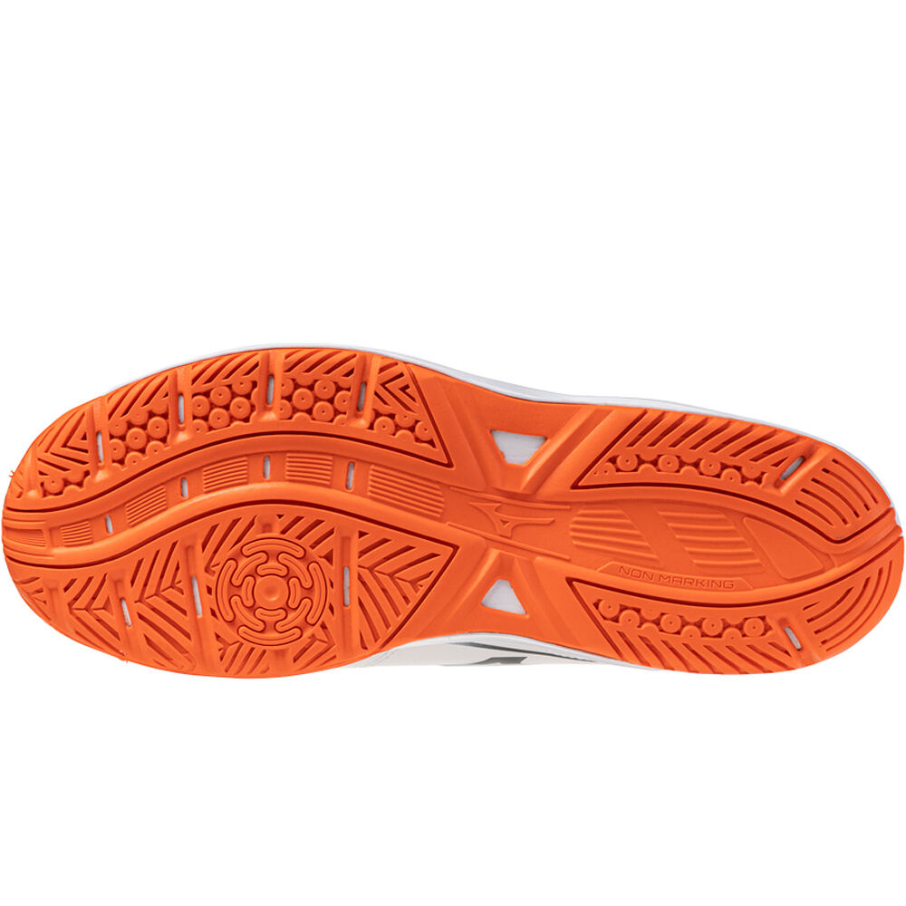 Mizuno zapatilla indoor hombre CYCLONE SPEED 5 BLGR vista trasera