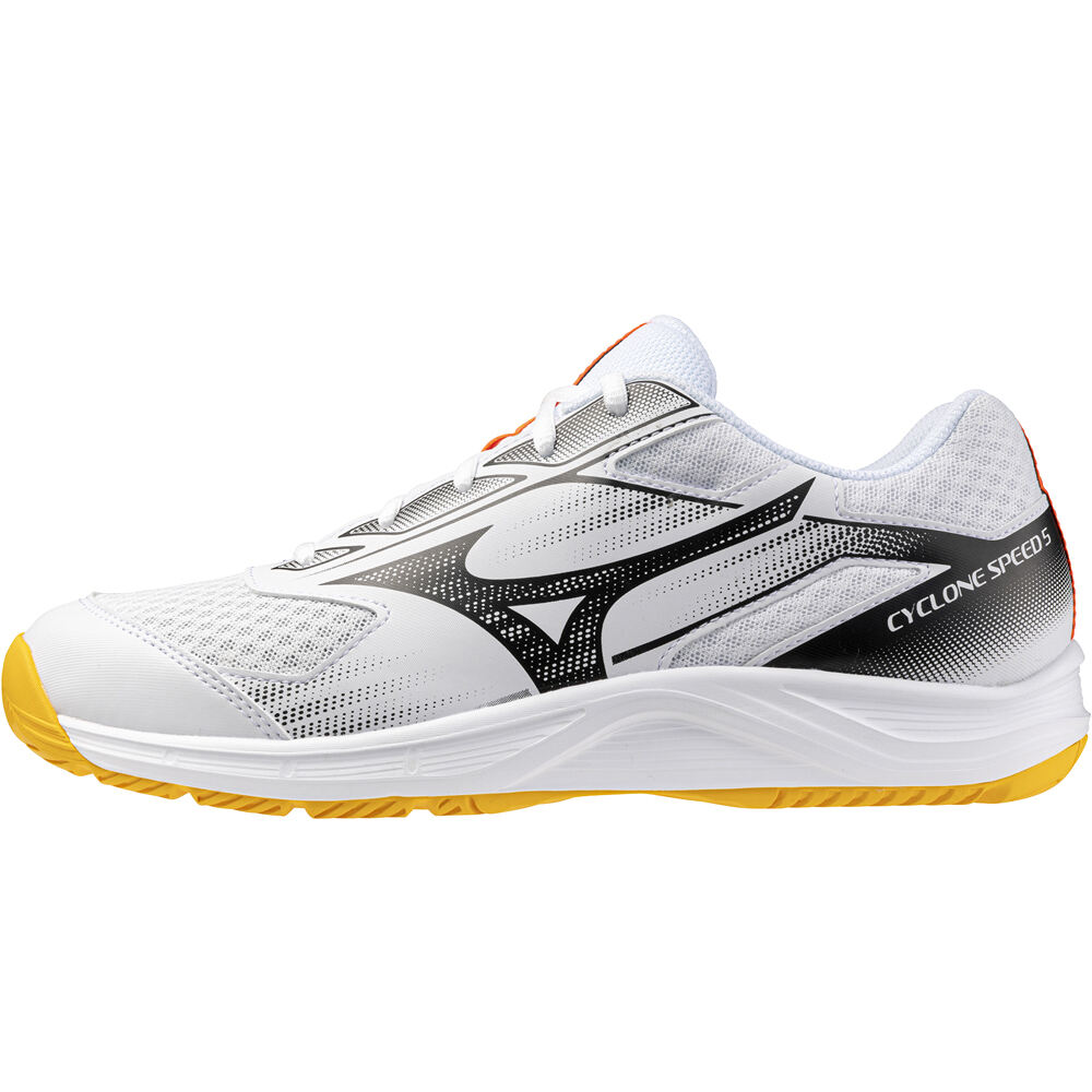 Mizuno zapatilla indoor hombre CYCLONE SPEED 5 BLNE lateral exterior