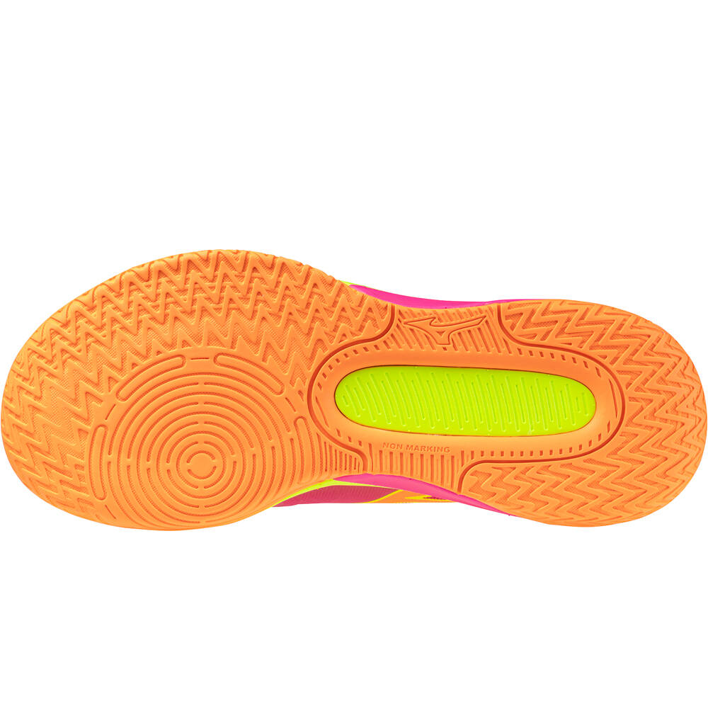 Mizuno zapatilla indoor hombre MIZUNO NEO JUMP vista trasera