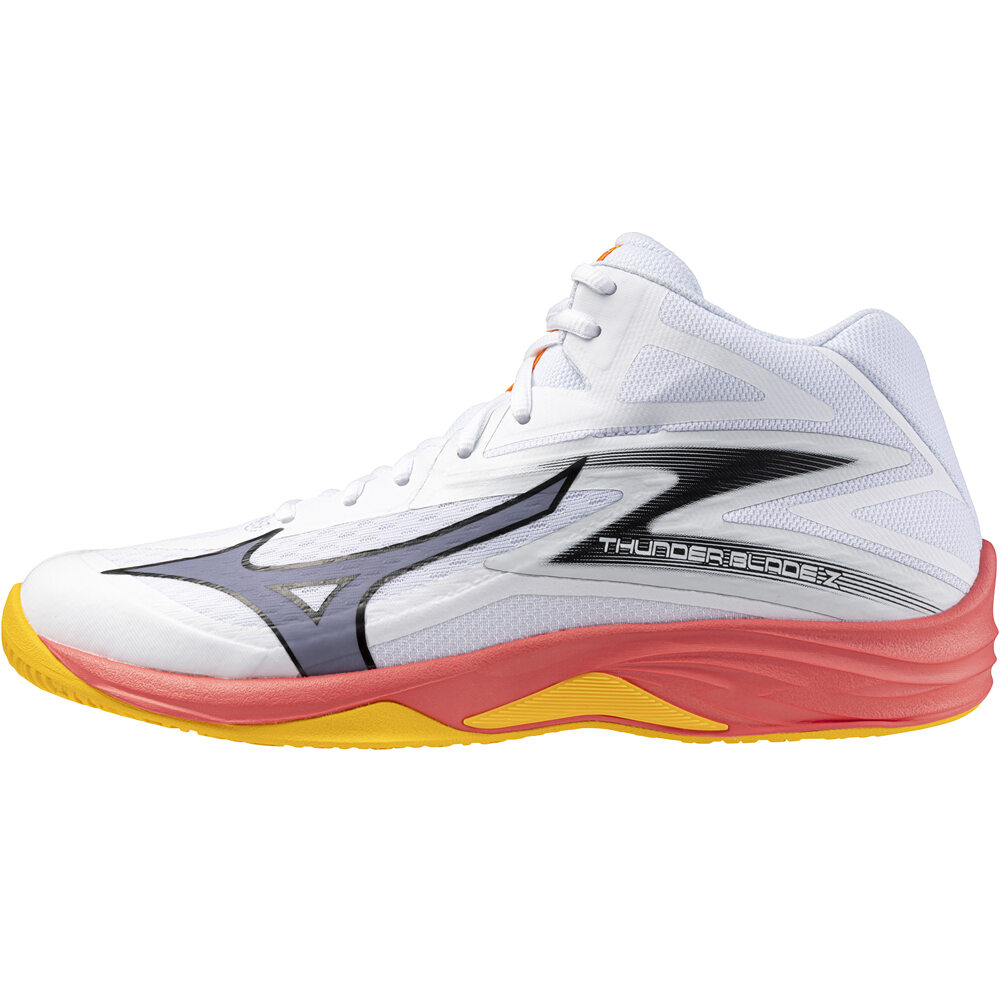 Mizuno zapatilla indoor hombre THUNDER BLADE Z MID lateral exterior